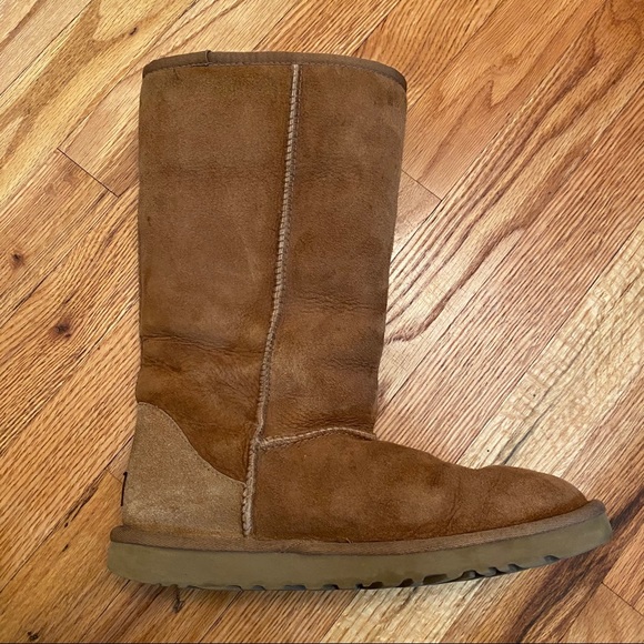 UGG Classic Tall Boots, Chestnut, 7 - Picture 7 of 13
